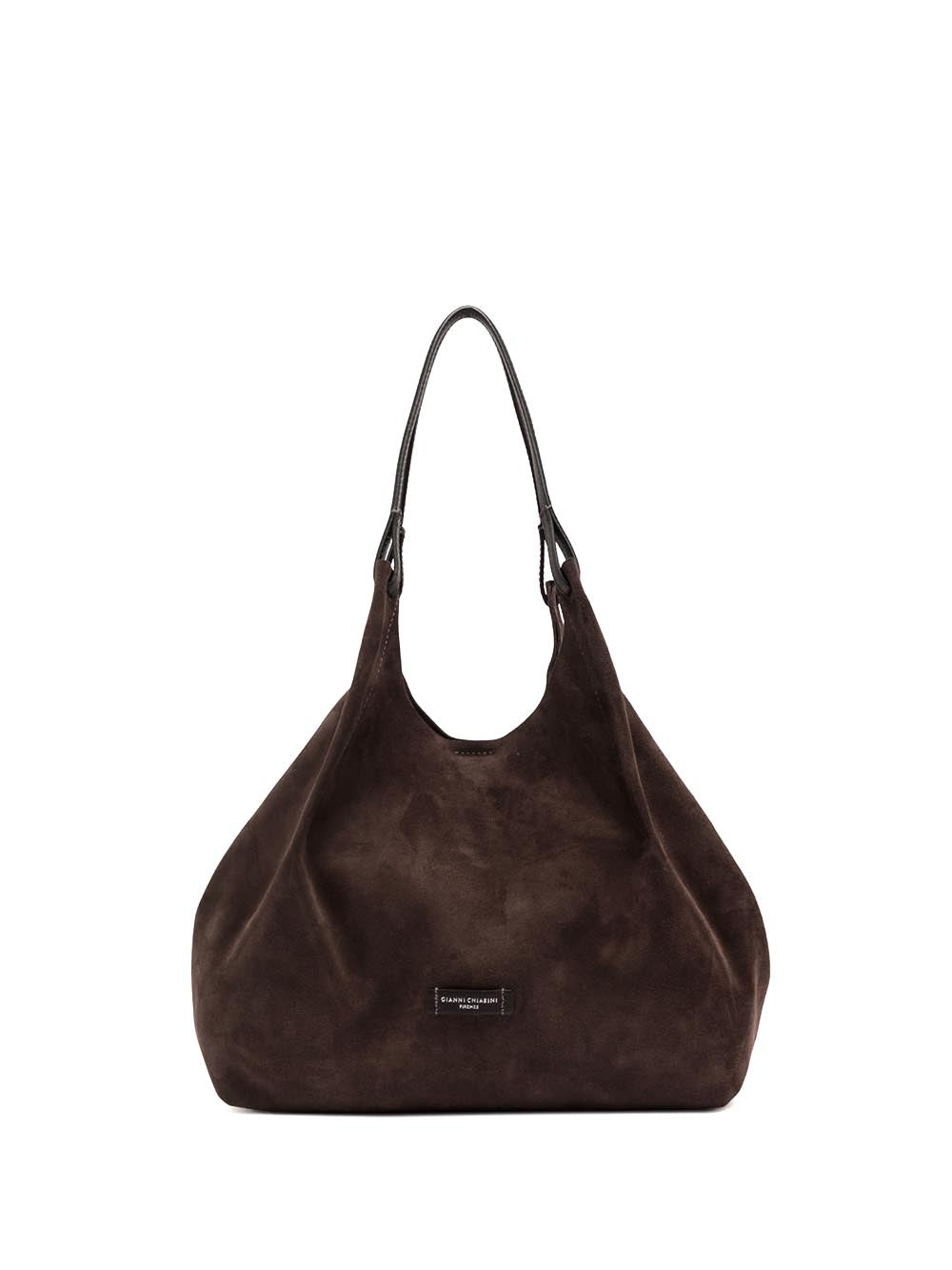 DUA Gianni Chiarini Borsa a Spalla Donna Bs 9800 CM-pl Marrone scuro