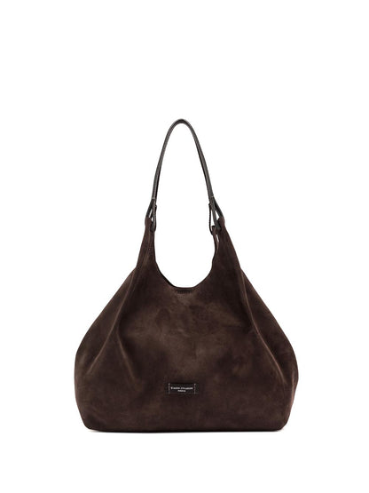 DUA Gianni Chiarini Borsa a Spalla Donna Bs 9800 CM-pl Marrone scuro