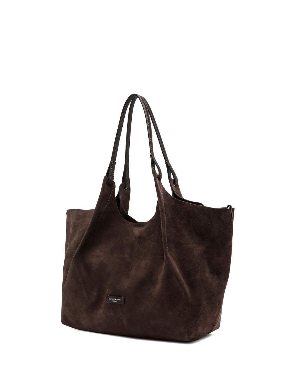 DUA Gianni Chiarini Borsa a Spalla Donna Bs 9800 CM-pl Marrone scuro