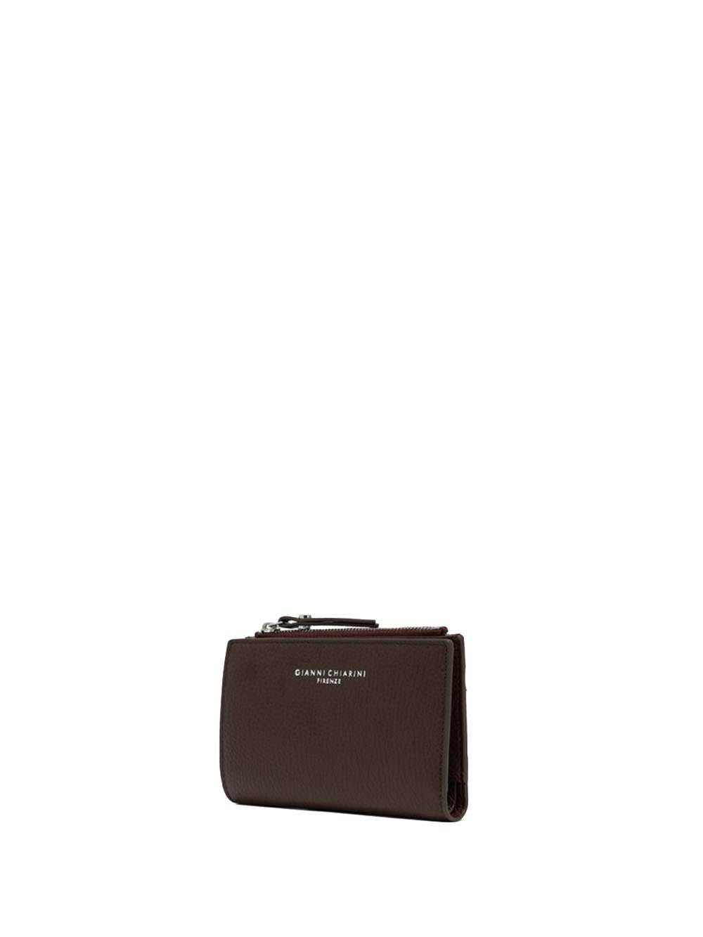 WALLETS DOLLARO Gianni Chiarini Portafoglio Donna Pf 6003 Grn Marrone scuro