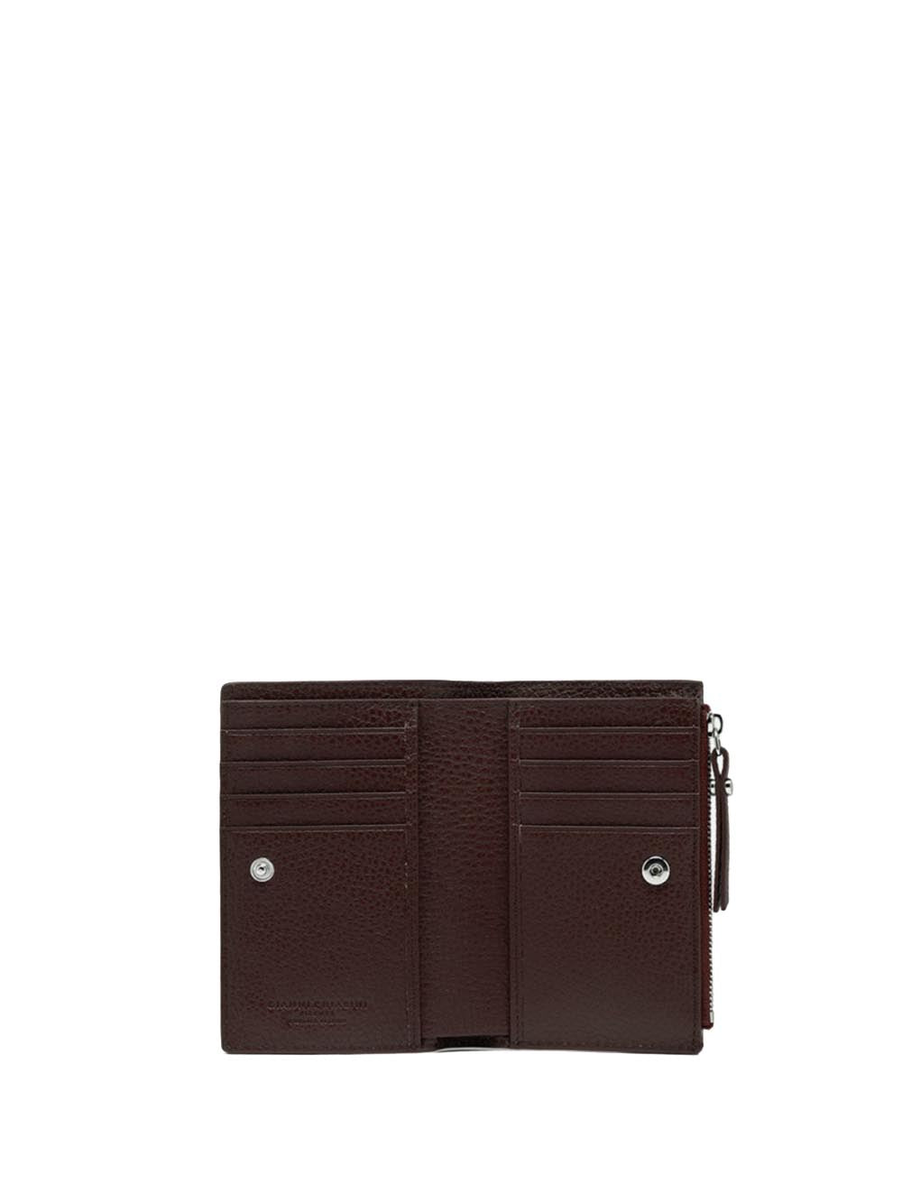 WALLETS DOLLARO Gianni Chiarini Portafoglio Donna Pf 6003 Grn Marrone scuro