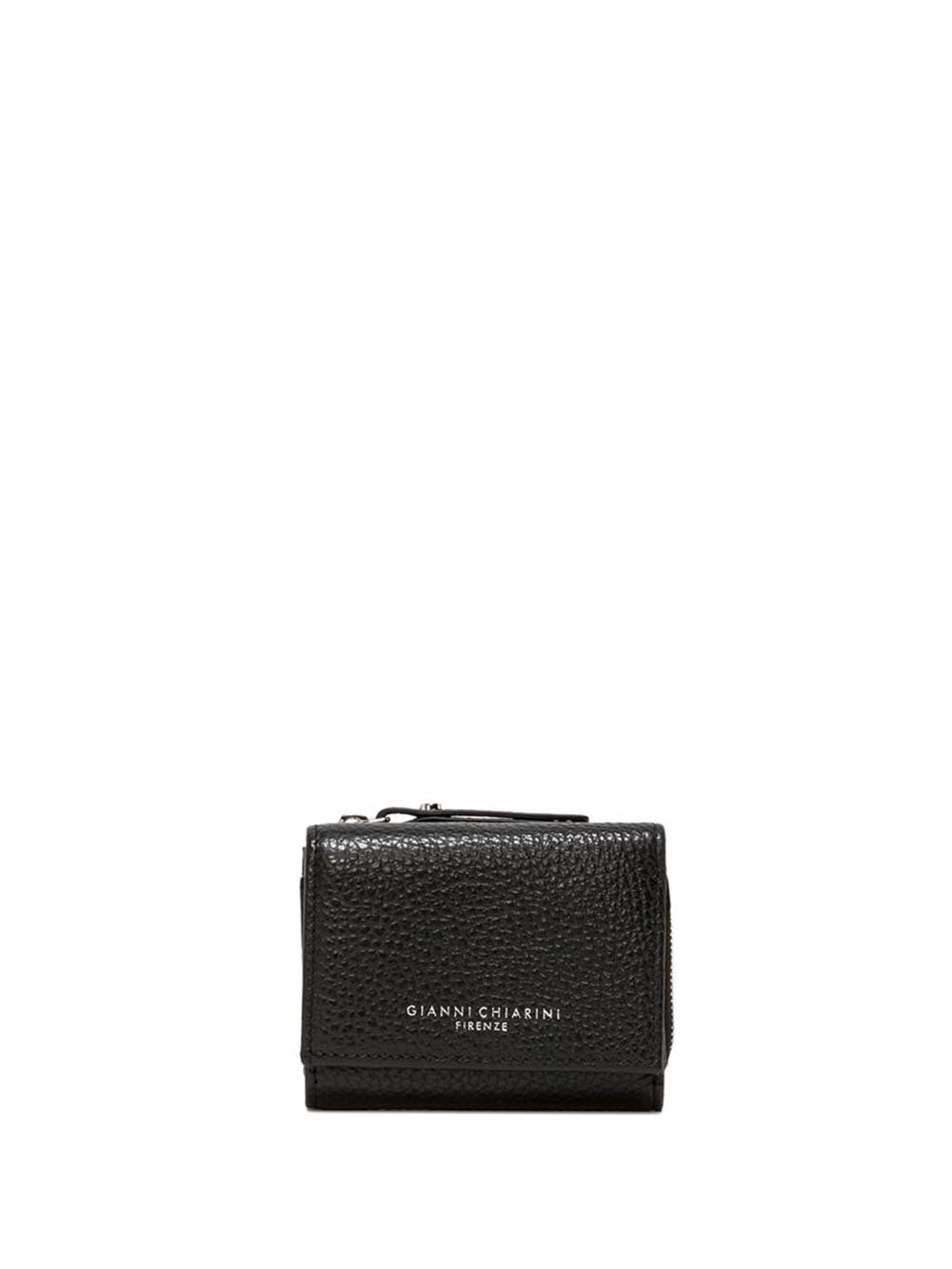 WALLETS GRAIN Gianni Chiarini Portafoglio Donna Pf W5065 Grn Nero