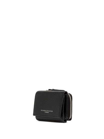 WALLETS GRAIN Gianni Chiarini Portafoglio Donna Pf W5065 Grn Nero