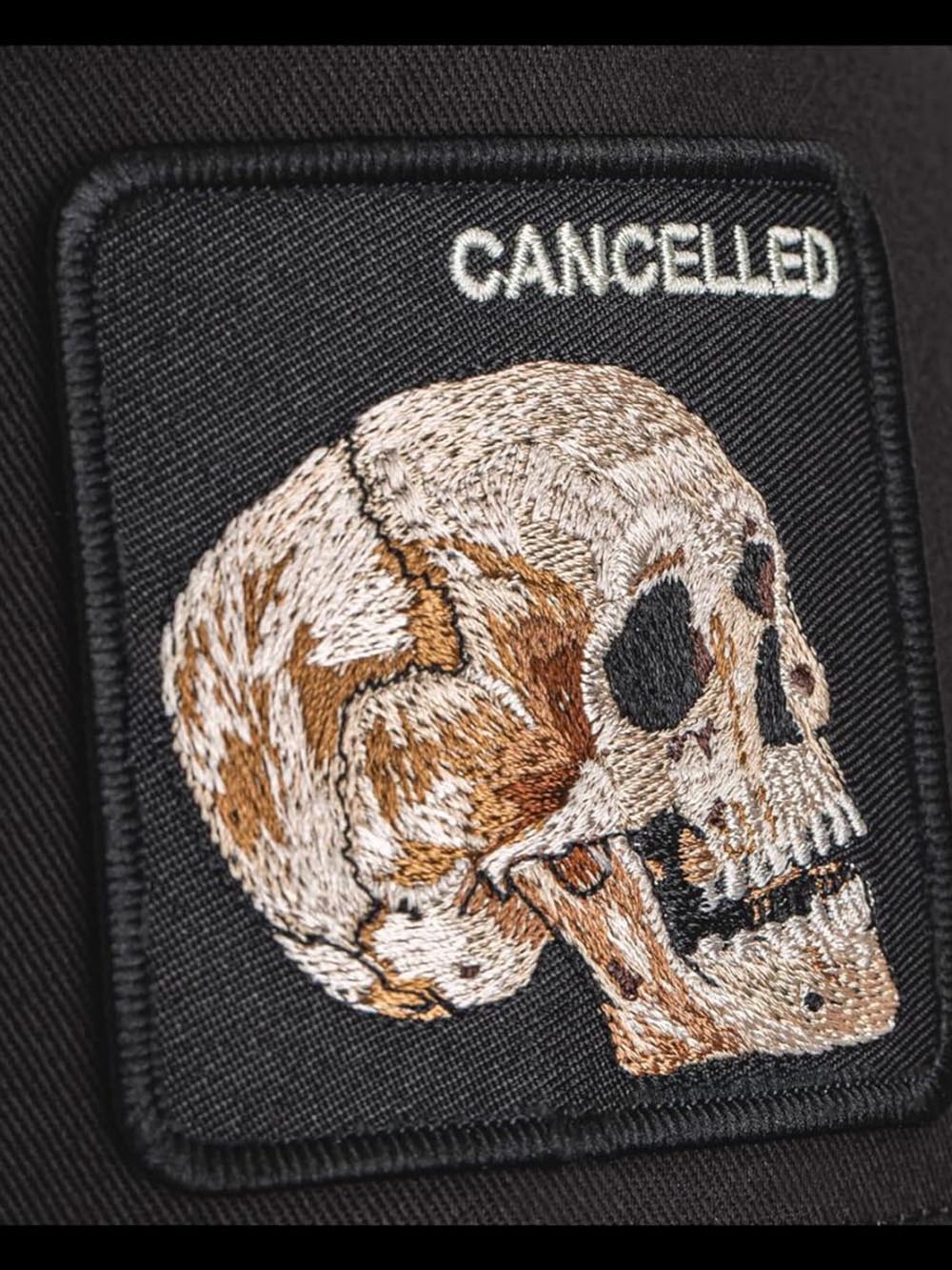the cancelled skull Goorin Bross Cappello Unisex 101-2392 Nero