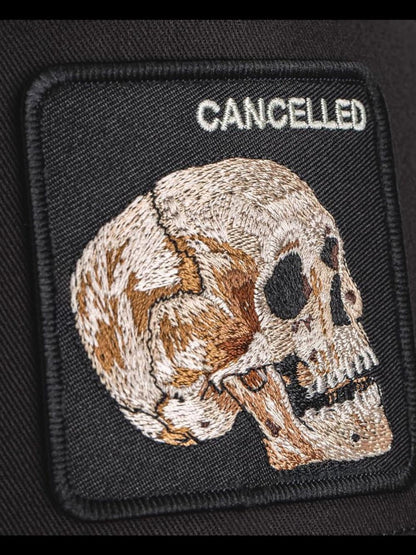 the cancelled skull Goorin Bross Cappello Unisex 101-2392 Nero