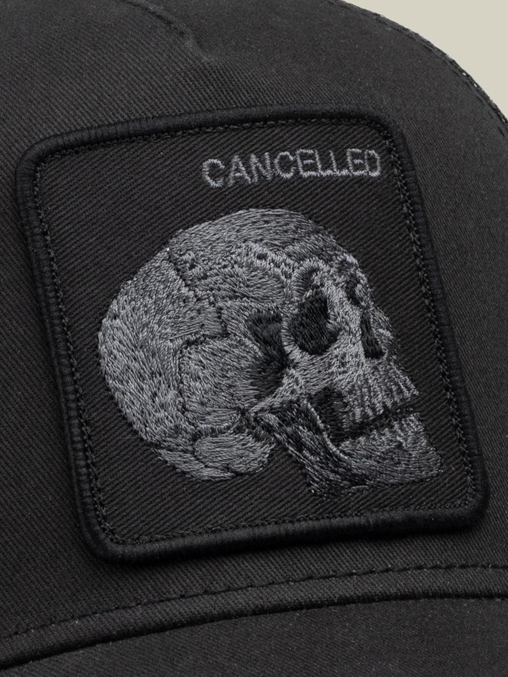 tonal skull Goorin Bross Cappello Unisex 101-3712 Nero
