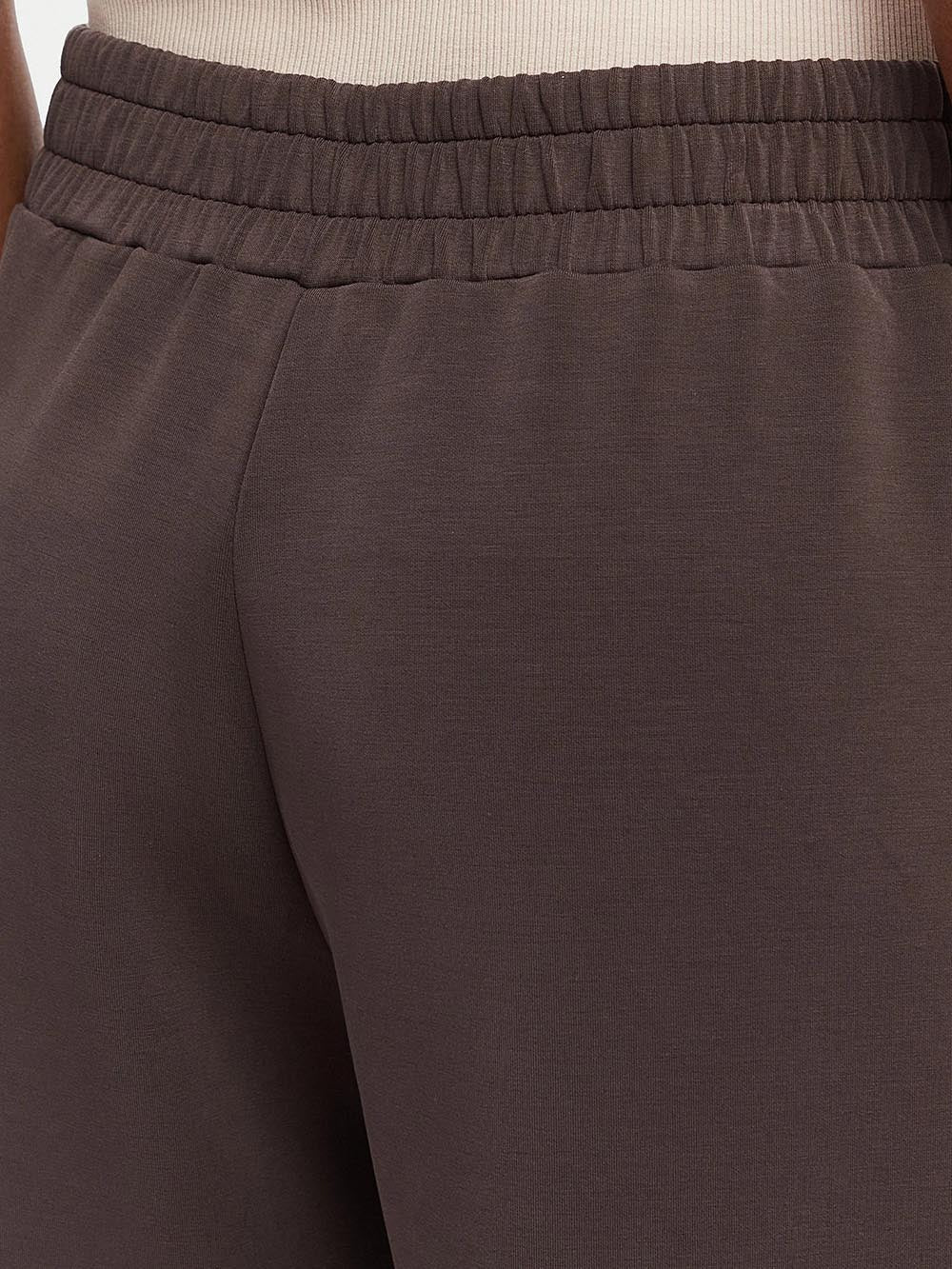 OLYMPE STRAIGHT PANTS Guess Pantalone Donna V6yb18 K4315 Marrone