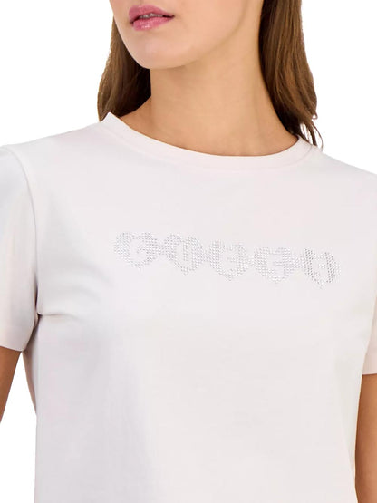 LUNITA CN SS T-SHIRT Guess T-shirt Donna V6yi08 K4689 Bianco