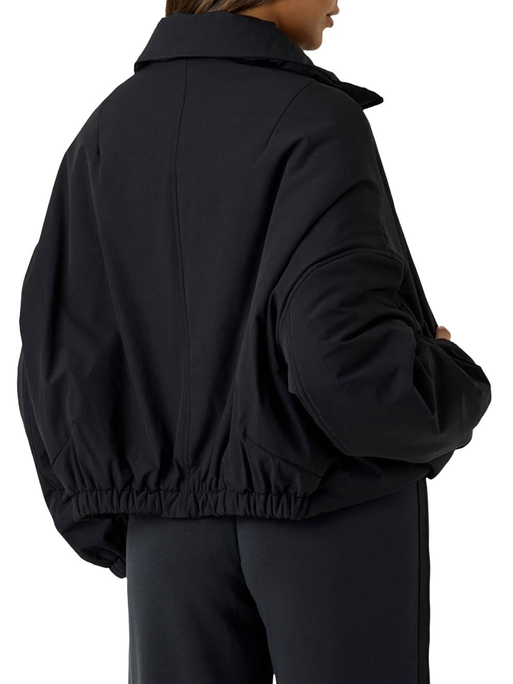 RHEA PADDED ZIP JACKET Guess Giubbino Donna V6yl10 W2868 Nero