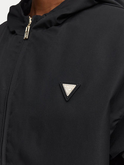 OLYMPE ZIPPED HOODIE JACKET Guess Giubbino Donna V6yl11 W2871 Nero