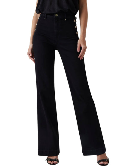 NEW FAYE PANT Guess Jeans Donna W5ra0p D4pz1 Nero