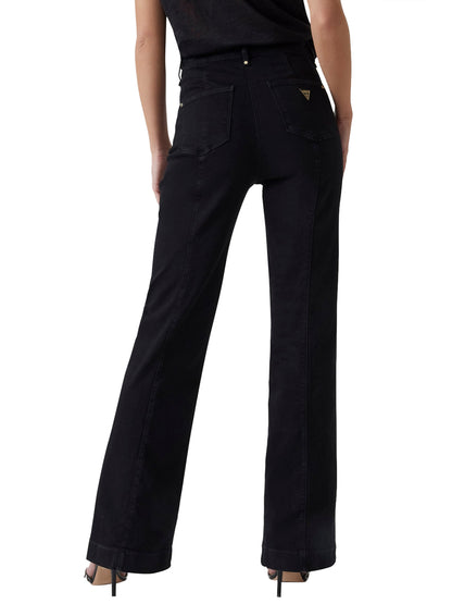 NEW FAYE PANT Guess Jeans Donna W5ra0p D4pz1 Nero