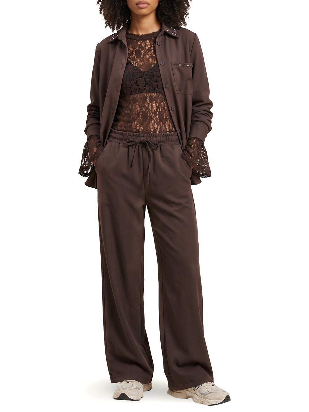 I AM Pantalone Donna 17449 Moro