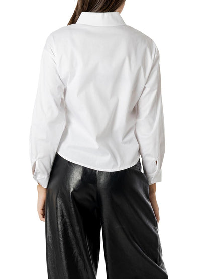 regular bottone gioiello I AM Camicia Donna 25602 Bianco
