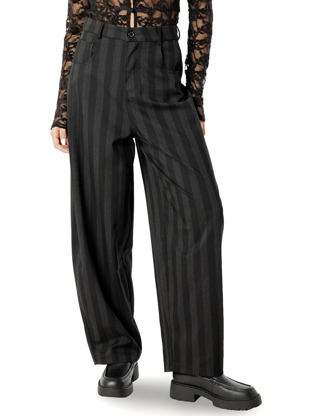 barrel I AM Pantalone Donna 26258 Nero/grigio