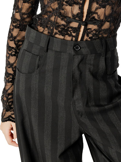 barrel I AM Pantalone Donna 26258 Nero/grigio