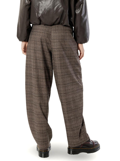 barrel check I AM Pantalone Donna 26285 Moro