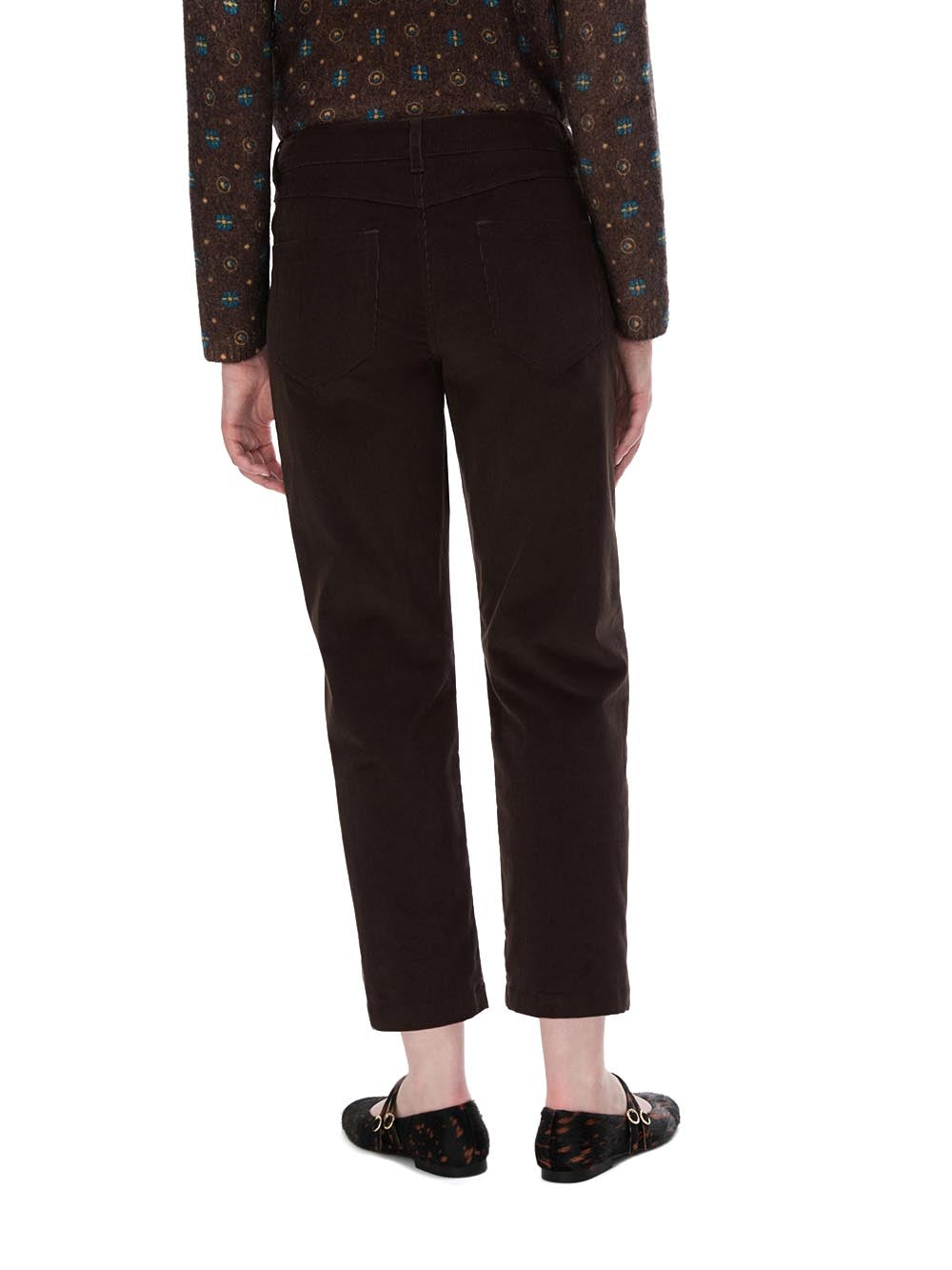 IBLGALLO I blues Pantalone Donna 26271361512 Moro