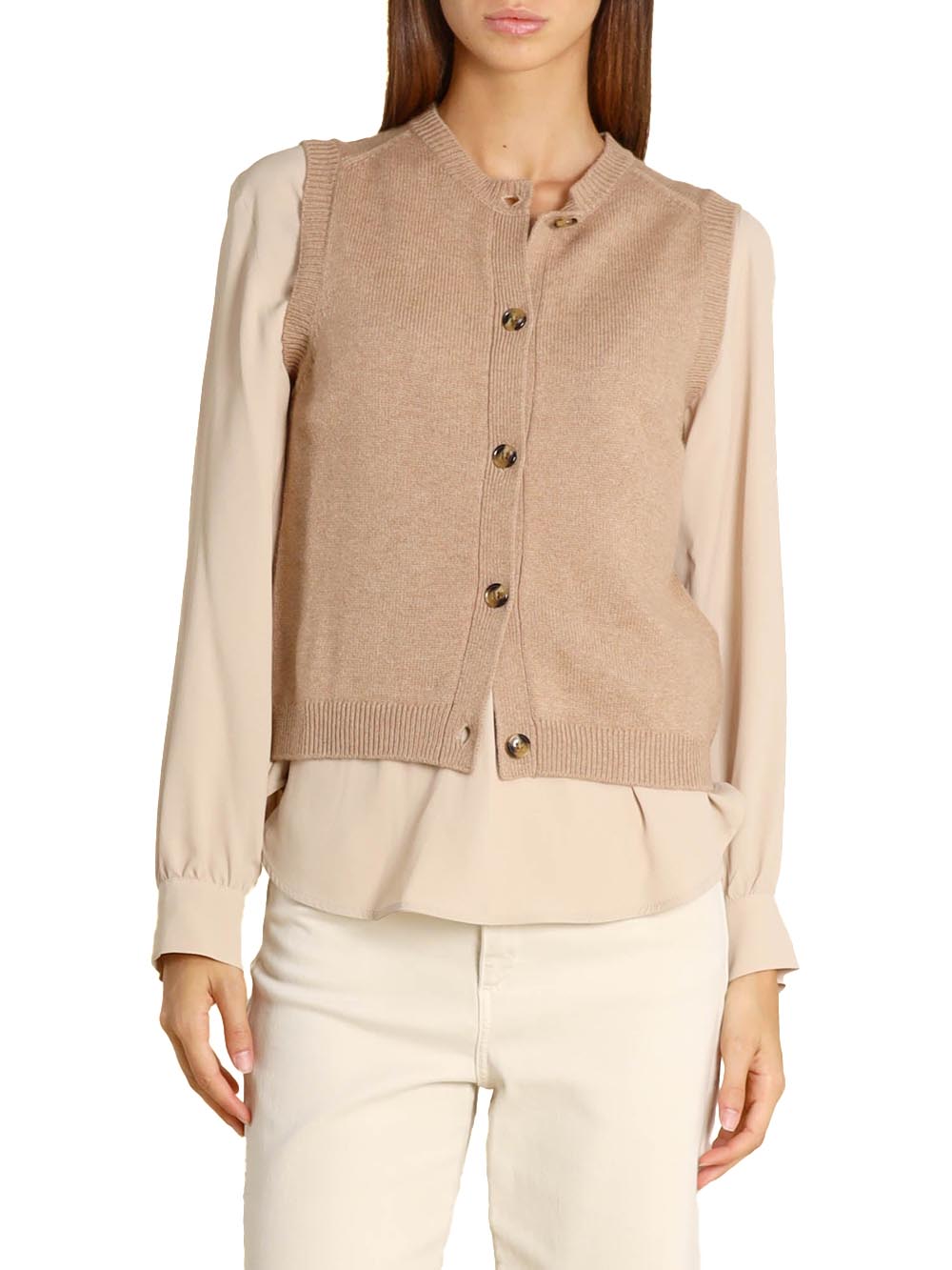 ibl superbo I blues Gilet Donna 2627356071 Mastice