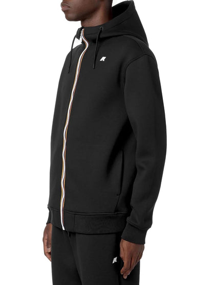 RAINER SPACER K-Way Felpa Uomo K2141dw Nero