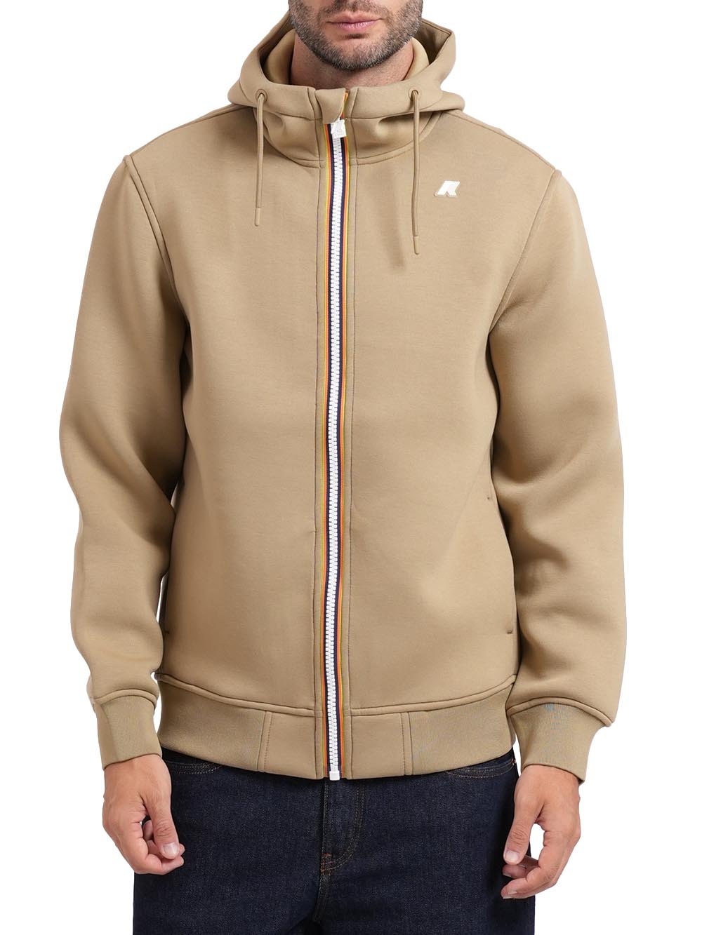 RAINER SPACER K-Way Felpa Uomo K2141dw Beige