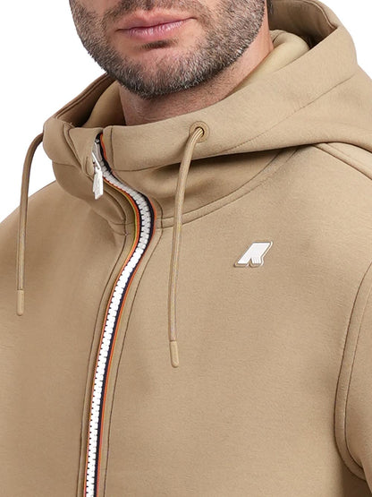 RAINER SPACER K-Way Felpa Uomo K2141dw Beige
