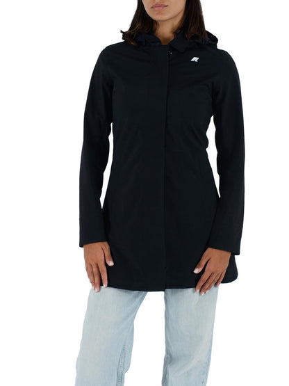 MATHY BONDED K-Way Giubbino Donna K2148bw Nero/blu