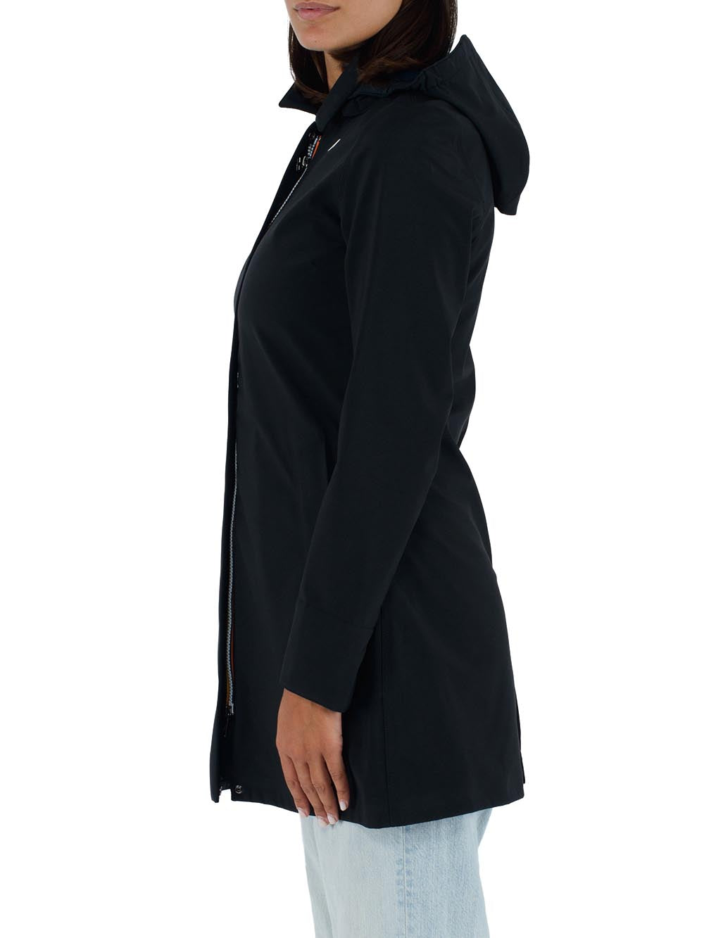 MATHY BONDED K-Way Giubbino Donna K2148bw Nero/blu