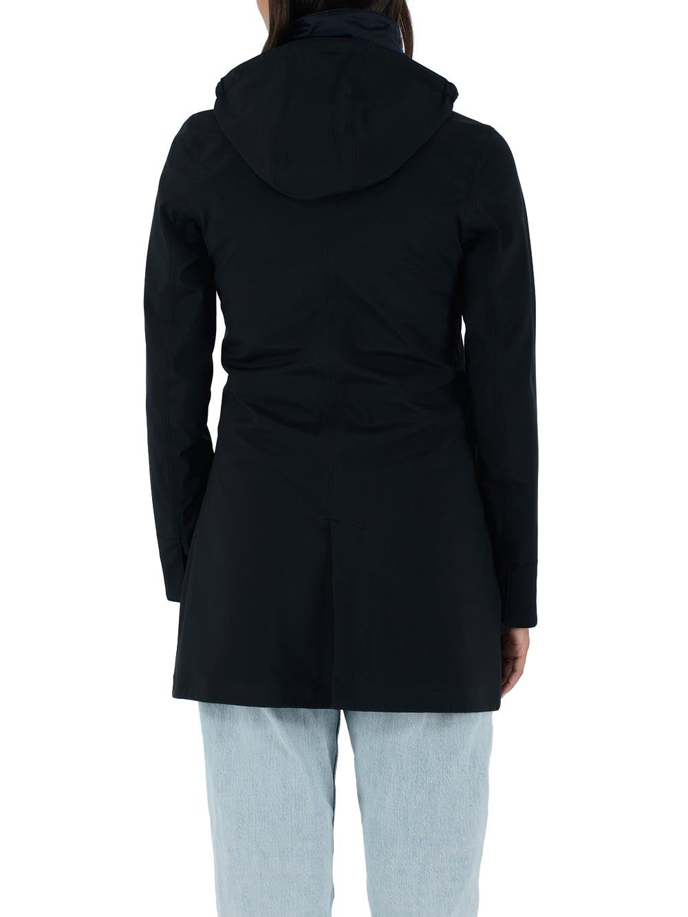 MATHY BONDED K-Way Giubbino Donna K2148bw Nero/blu