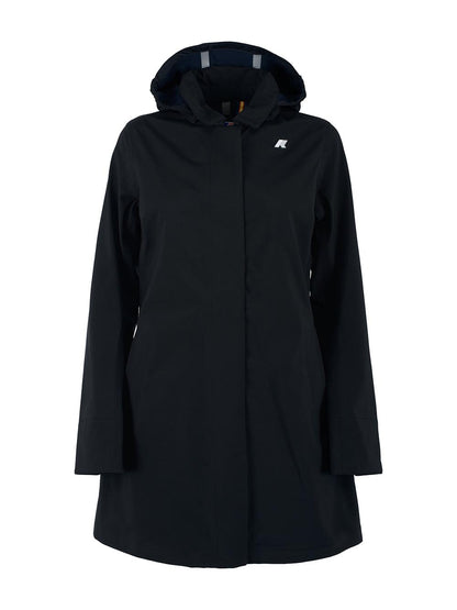 MATHY BONDED K-Way Giubbino Donna K2148bw Nero/blu