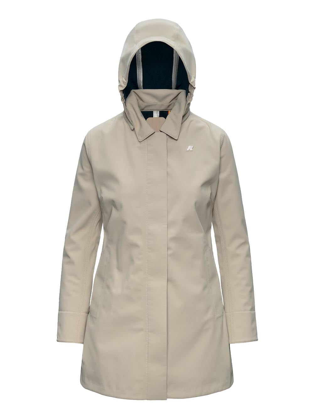 MATHY BONDED K-Way Giubbino Donna K2148bw Beige/blu
