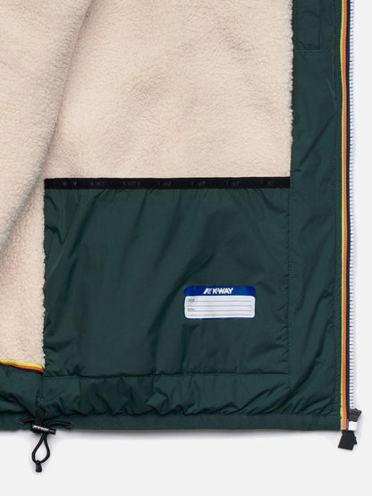 LE VRAI 4.0 CLAUDE ORSETTO K-Way Giubbino Unisex K21515w Verde bosco