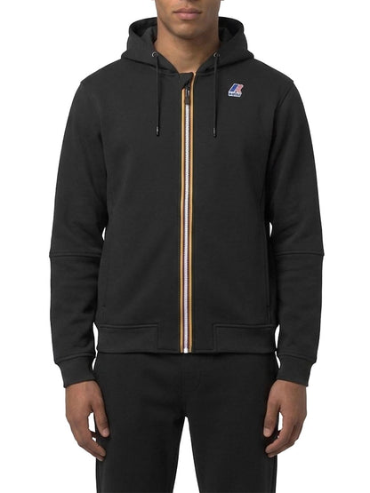 PROSPER BRUSHED PC K-Way Felpa Uomo K4147lw Nero