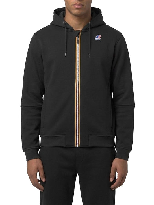 PROSPER BRUSHED PC K-Way Felpa Uomo K4147lw Nero
