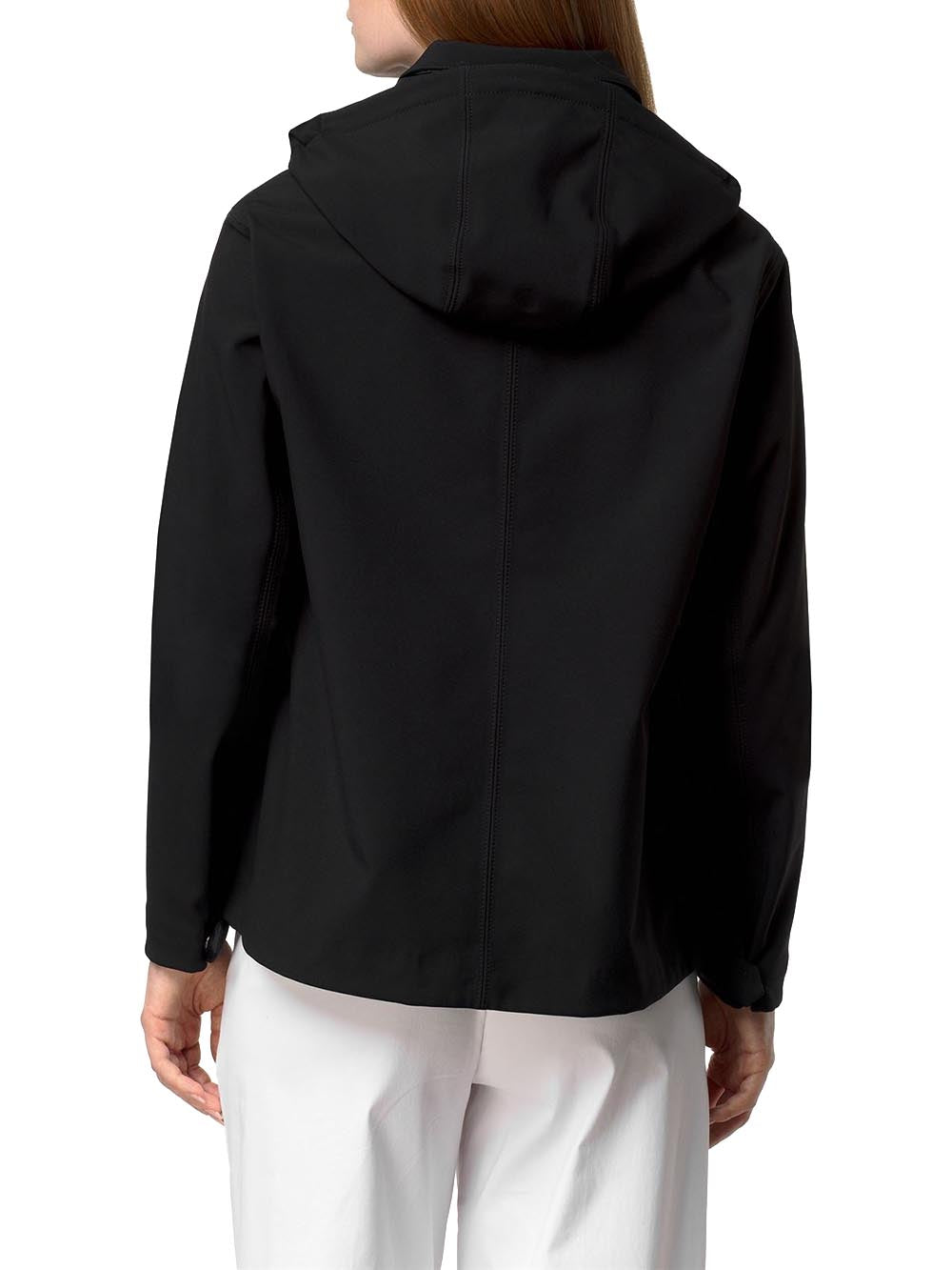 BLEIZOU BONDED K-Way Giubbino Donna K51453w Nero/blu