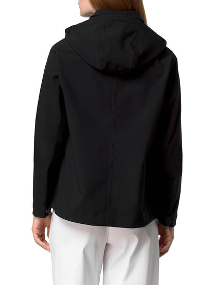BLEIZOU BONDED K-Way Giubbino Donna K51453w Nero/blu