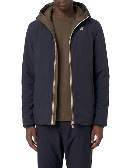 JACK ST WARM DOUBLE K-Way Giubbino Uomo K6128vw Blu/verde