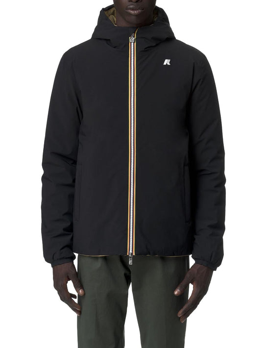 JACK ST WARM DOUBLE K-Way Giubbino Uomo K6128vw Nero/verde