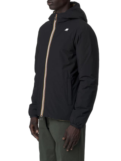 JACK ST WARM DOUBLE K-Way Giubbino Uomo K6128vw Nero/verde