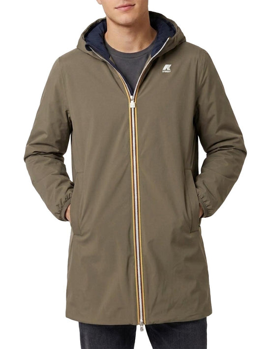 JACOB ST WARM DOUBLE K-Way Giubbino Uomo K6128ww Verde/blu