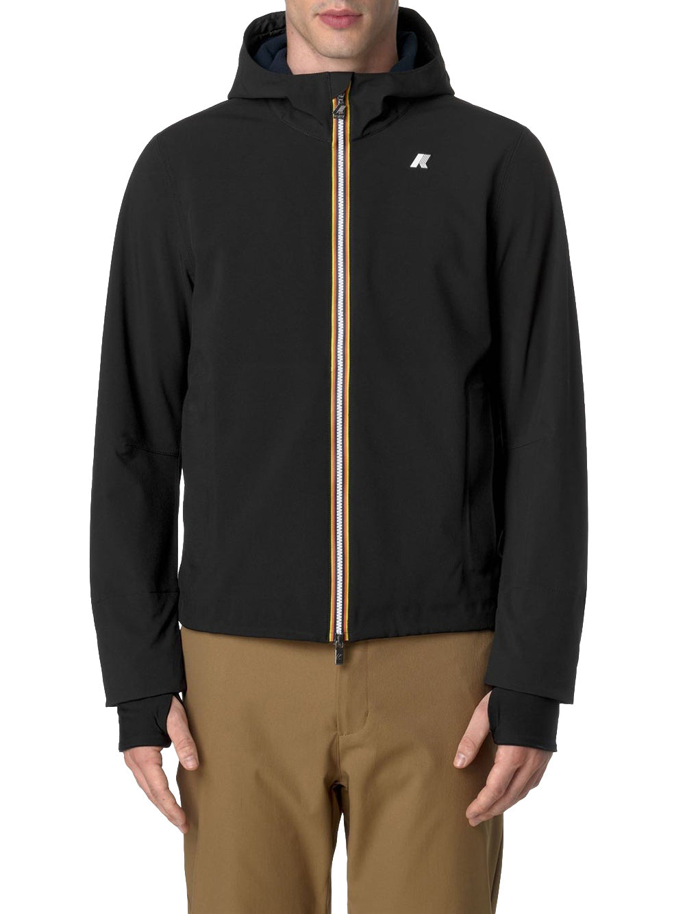 JACKO BONDED K-Way Giubbino Uomo K6131bw Nero/blu