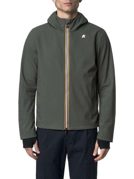 JACKO BONDED K-Way Giubbino Uomo K6131bw Verde/blu