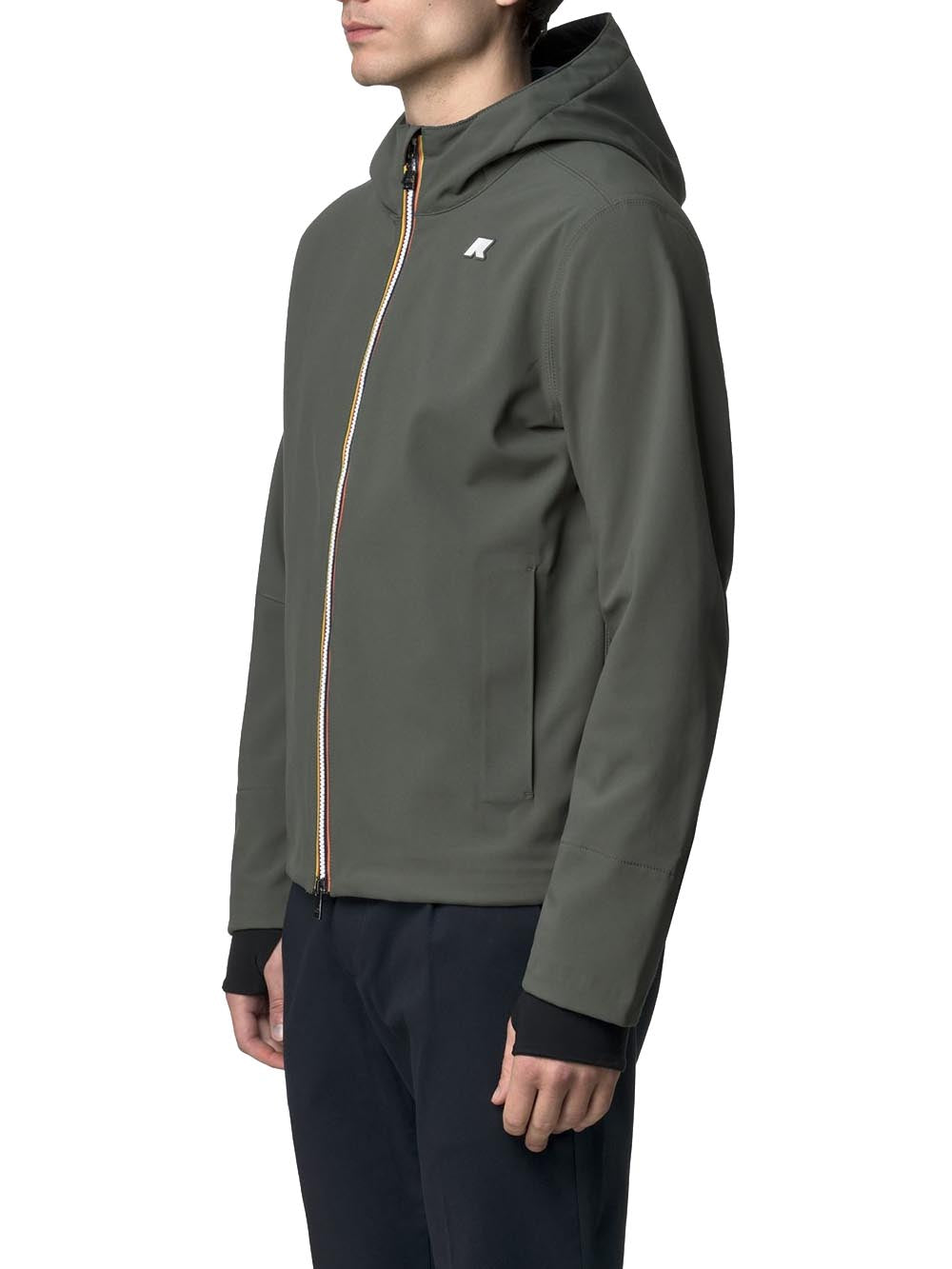 JACKO BONDED K-Way Giubbino Uomo K6131bw Verde/blu