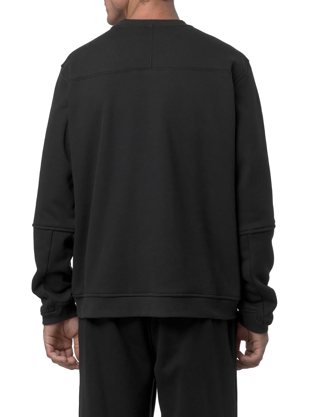 NAEL BRUSHED PC K-Way Felpa Uomo K6132mw Nero