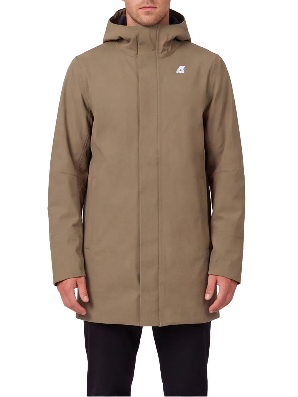 MARLYN BONDED K-Way Giubbino Uomo K7126uw Verde militare/Blu
