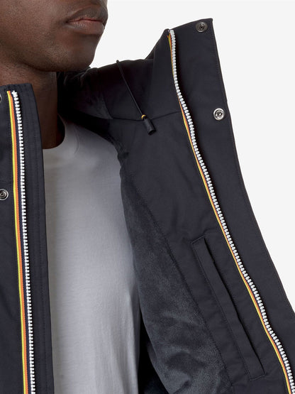 JACKO TWILL MARMOTTA K-Way Giubbino Uomo K8133dw Blu