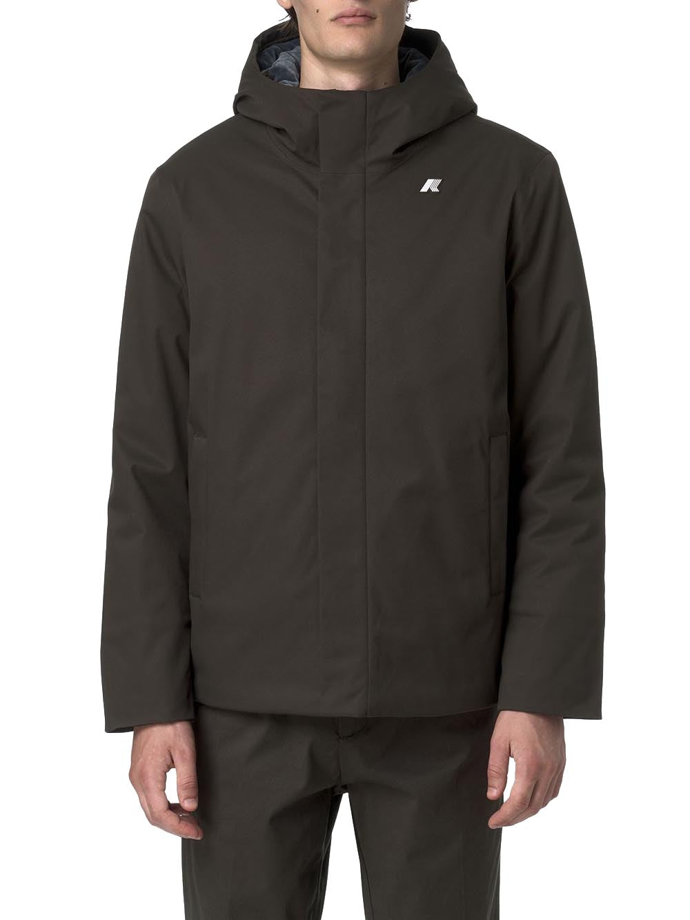 JACKO TWILL MARMOTTA K-Way Giubbino Uomo K8133dw Verde militare