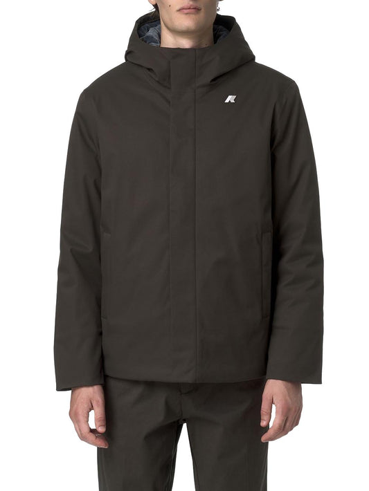 JACKO TWILL MARMOTTA K-Way Giubbino Uomo K8133dw Verde militare