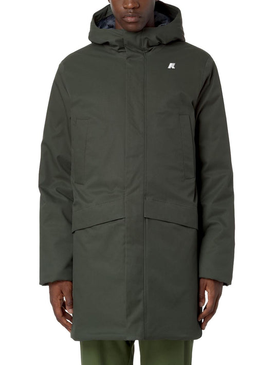 JARNO TWILL MARMOTTA K-Way Giubbino Uomo K8133fw Verde/blu