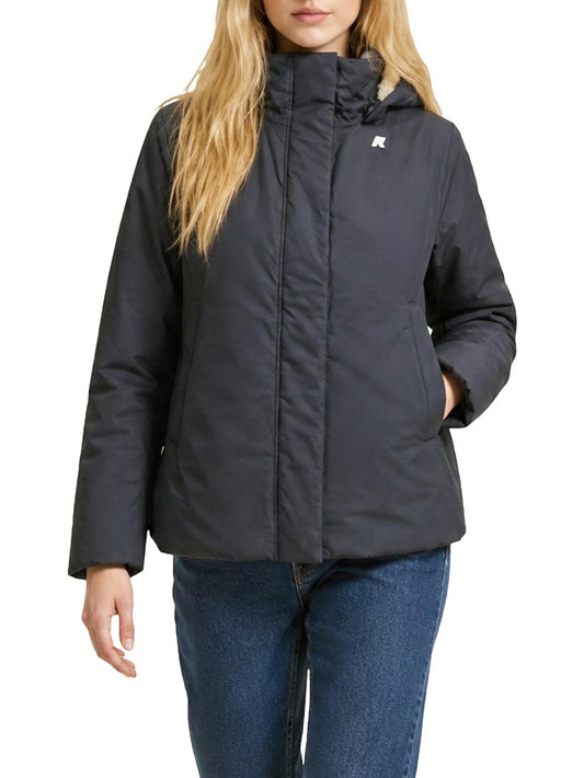 K-Way Giubbino Donna K8144bw Nero/grigio